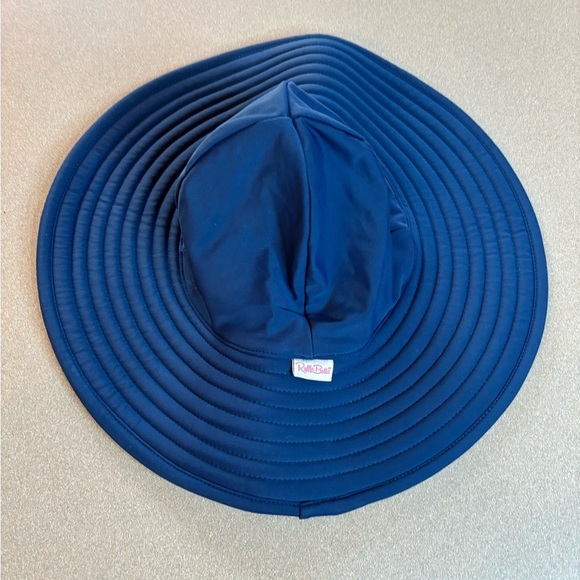 Ruffle Butts Kids Outdoor Sunhat Blue - Picture 5 of 9